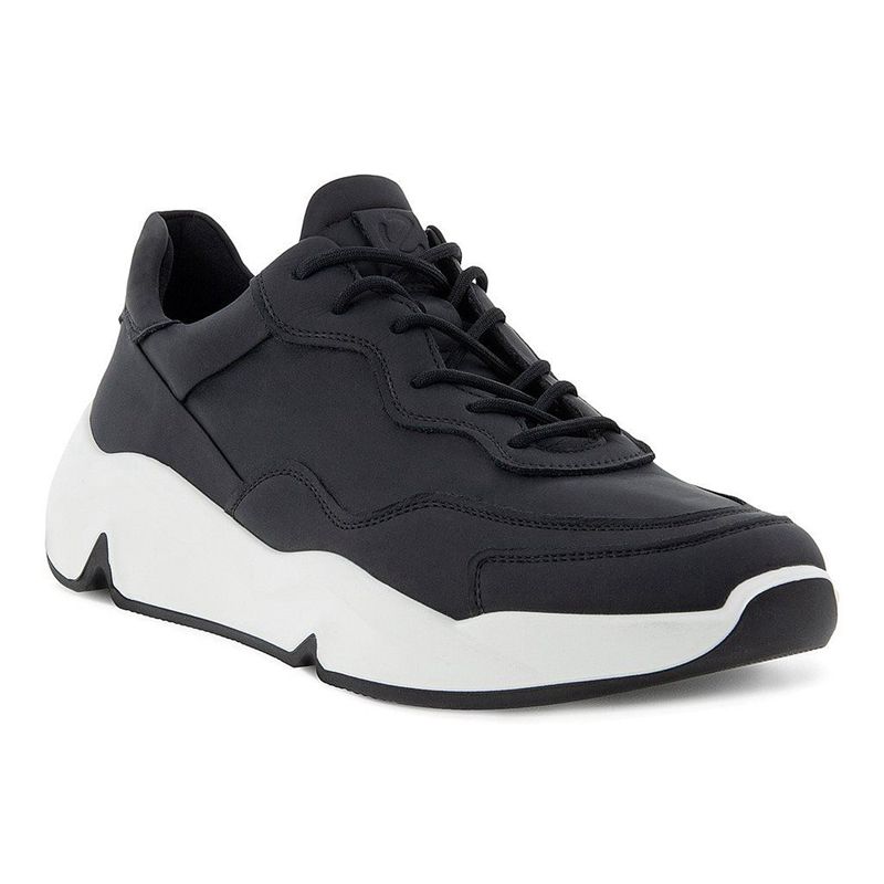 Zapatillas Ecco Chunky Sneaker Para Hombre,Negras,523687-UOJ